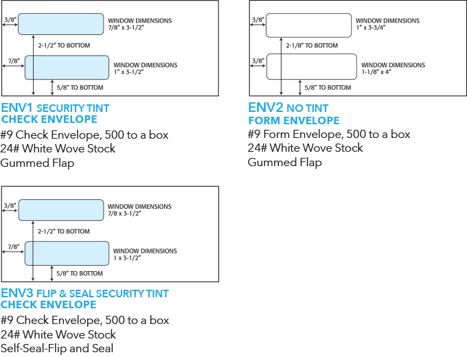 Checkmate Service Line - Laser-printed Checks, Envelopes, Deposit