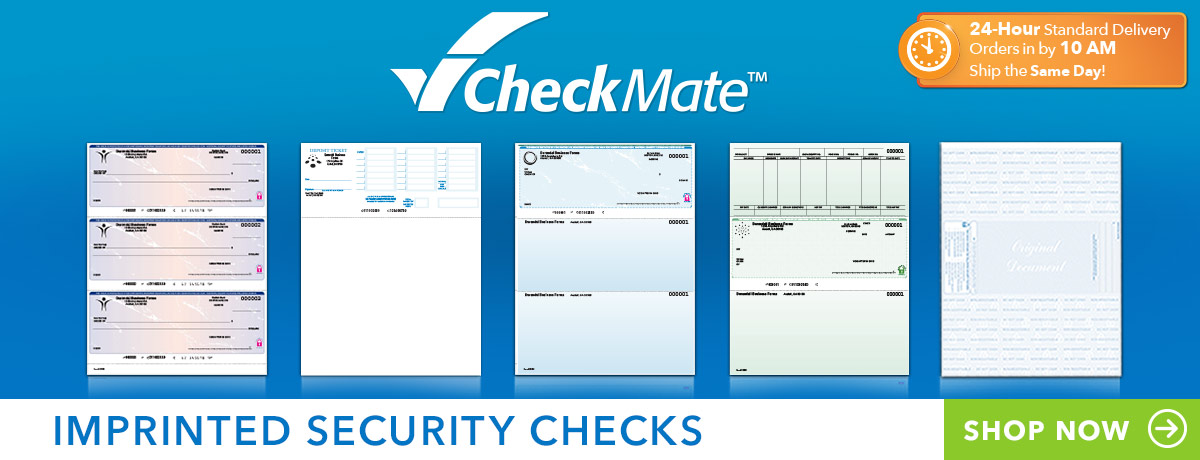 CheckMate Imprinted Checks